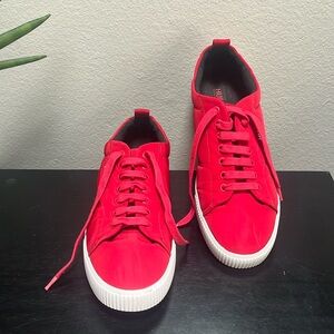 Hugo Boss Zero Tenn red 42 men’s 9 sneakers tennis shoes